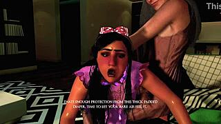 Why cry when spanked in diaper?