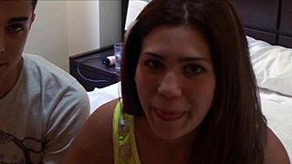 Young Spanish couple dominates their intense casting with tight bondage action.