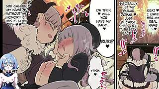 whoa! futanari monster lady cock battles magical girl!