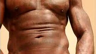 Hallelujah Johnson Worships Big Black Monster Cock