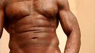 Hallelujah Johnson Worships Big Black Monster Cock