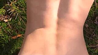 i creampied her perfect ass outdoors!