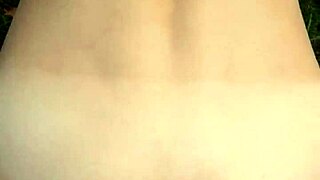 i creampied her perfect ass outdoors!