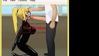 Deepthroat bdsm session feels so good