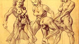 Exploring vintage cartoons and antiques from the retro period