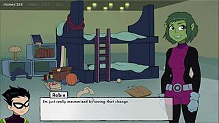 checking out 18 titans episode 52 with friends