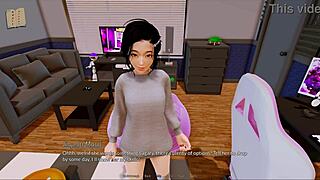 Harem Hotel 419: Big Tits Curvy Girl in Cute Outfit Teases with Boobs?