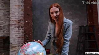 Jessica Brooks Teaches Naughty Lessons in Heels and Ass Play