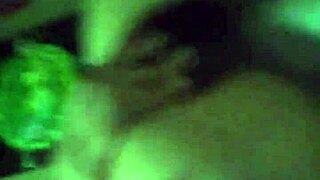 Girl Rides Cock and Fucks Ass with Dildo