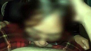 Filipina fucks bent over in public toilet by the river