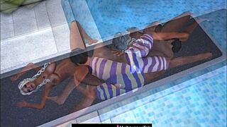 Taken at the pool jumping board!