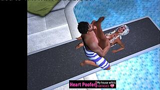 Taken at the pool jumping board!