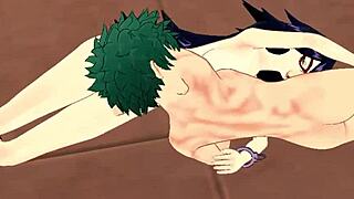 Watch Deku Fuck Midnight in Hentai Blowjob Action!
