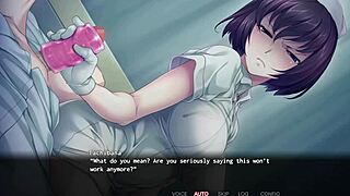 Nope nope nurses tachibana scene with cumshot handjob in hospital anime