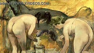 Vintage Erotic Anime Illustration