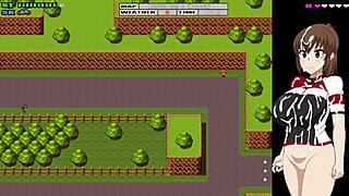 girl paints body, paint washes off in rain, flashing big tits and ass!