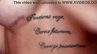 hey, this blonde is trying out for porn and showing off her big tits and ass during the interview