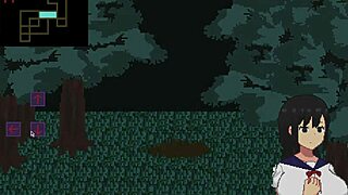 Morena's nightmare in the forest: hentai tits and ass part 4