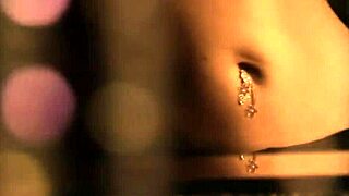 indian milf shows arousing dancing moves in amateur video.