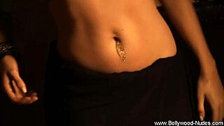 indian milf shows arousing dancing moves in amateur video.