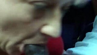 Intensely Swallowing Two Loads of Cum