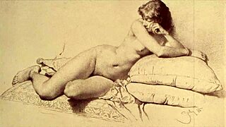 VINTAGE EROTIC ILLUSTRATION FROM ANTIQUE COMIC BOOKS