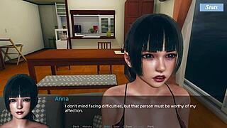 Pretty woman with big tits and ass engages in detailed blowjob and pussy play scene