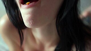 Giantess girlfriend vore on Valentine's Day