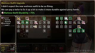 i watched karryn's prison guard take bbc and get pounded hard in hentai game part 3