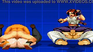 Yuri and Rin Star in Wild Hentai Anime Game with Intense Action. Dive into Their Crazy Adventure Now!