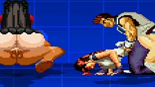 Yuri and Rin Star in Wild Hentai Anime Game with Intense Action. Dive into Their Crazy Adventure Now!