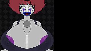 trixie the clown sucks monster cock in sexy game