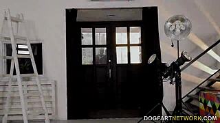 amber deen gets interracial gangbang