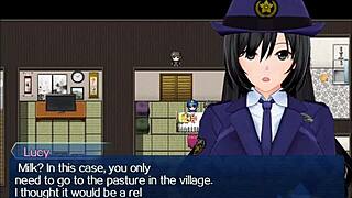 Caring For An Old Man In A Small Village