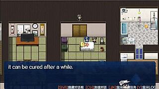 Caring For An Old Man In A Small Village