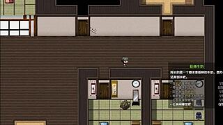 Caring For An Old Man In A Small Village