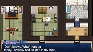 Caring For An Old Man In A Small Village