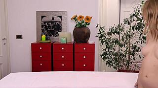 Wow, Gwyneth Petrova gets the tightest virgin massage ever done!