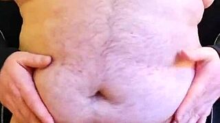 Chubby Gay Man Showing Off Cum in Compilation?