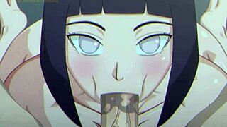 i love hinata's blowjob scene