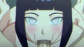 i love hinata's blowjob scene