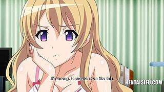 Erotic animation girls fuck male intern