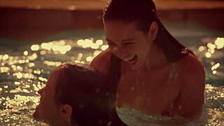 Vixen confessions of a side girl, brunette bent over for doggystyle and creampie