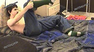 Hey, watch this lucky old guy submit to my nasty domination!