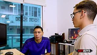 Amateur Gay Men Engage In Intense Fucking With Monster Cocks