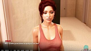 Petite Asian Teen Vicky Explores Roleplay In AOA Academy 26