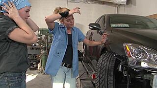 Blonde And Redhead Pornstars Explore Big Tits In Outdoor Lesbian Encounters