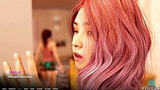 Petite Asian Teen Vicky Explores Roleplay In AOA Academy 26