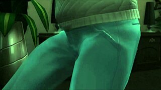 Scream 1996 intro parody recreated in Sims 4 for Halloween