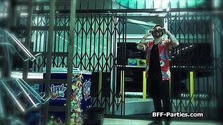 Busty Bandits Scissoring After Heist?